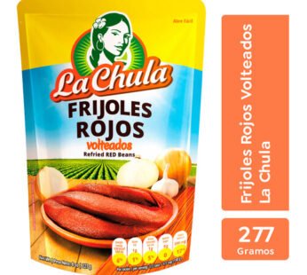 Frijoles La Chula Rojos Volteados 227g unidad