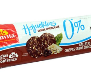 GALLETA 0 AZUCAR SABOR CHOCOLA 112G TUBO