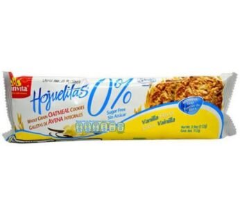 GALLETA 0 AZUCAR SABOR VAINI 112G TUBO