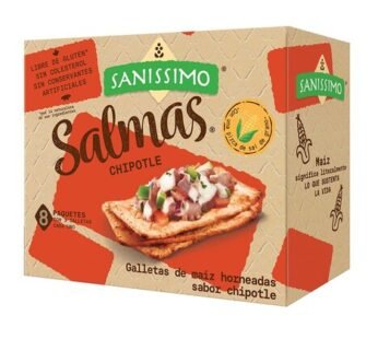 GALLETA DE MAIZ SALMAS CHIPOTLE 8PZ 144G