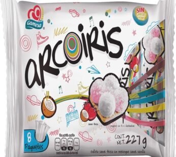 GALLETA GAMESA MULTIPACK ARCO IRIS 24/8