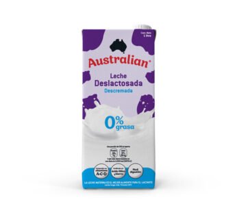 Leche Australian Deslactosada y descremada 1 L