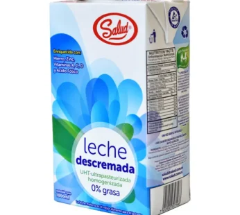 Leche UHT Salud Descremada 1000mL Cartón