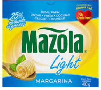 Margarina Mazola Vegetal Light 400g