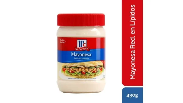 SE-ABA-MAY-MAY-81431 Mayonesa McCormick 0 Lípidos 430g