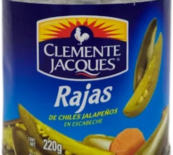 CHILE EN RAJAS Y ESCABECHE CLEMENTE JA