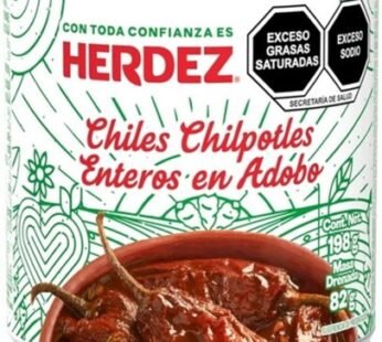 CHILE CHIPOTLE ENTERO- ADOBO HERDEZ 198G