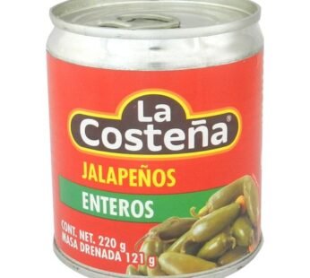 CHILES JALAPEÑOS ENTEROS LA COSTEÑA 24/2