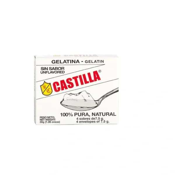 SE-ABA-POS-GEL-81285 GELATINA CASTILLA SIN SABOR 48 30 GRS
