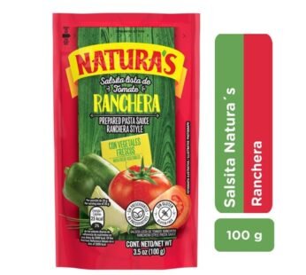 Salsa De Tomate Naturas Ranchera 100g