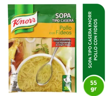 Sopas Knorr Pollo Conchitas 55g