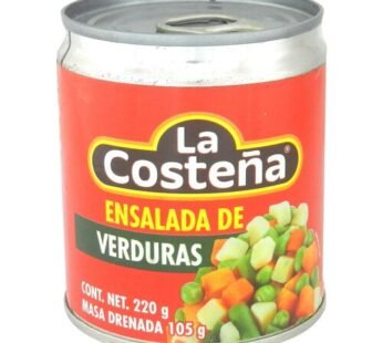 ENSALA DE VERDURAS LA COSTEÑA 24/220 GR