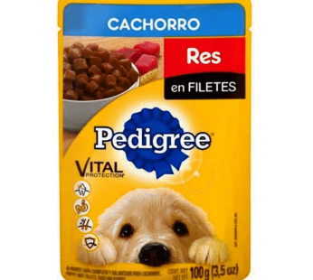 ALIM PEDIGREE CACHORRO RES EN FILET 100G