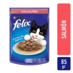 SE-MAS-ALI-ALI-1038 Alimento para gatos Felix Adultos Salmón 85g Pouch