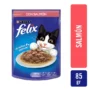 SE-MAS-ALI-ALI-1038 Alimento para gatos Felix Adultos Salmón 85g Pouch