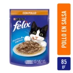 SE-MAS-ALI-ALI-1039 Alimento para gatos Felix Adultos pollo 85g Pouch