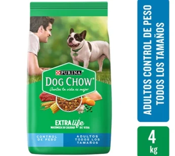 Alimento para perro Dog Chow Adultos Control Peso 4Kg Bolsa