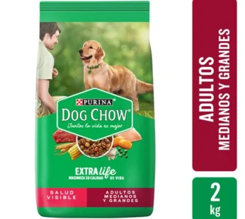 Alimento para perro Dog Chow Adultos Medianos y Grandes 2Kg Bolsa