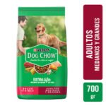 SE-MAS-ALI-ALI-1053 Alimento para perro Dog Chow Adultos Medianos y Grandes 700g Bolsa