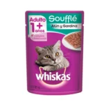 SE-MAS-ALI-COM-1075 Alimento Para Gato Whiskas Soufle Atun y Sardina 85 g Bolsa