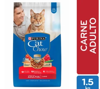 Comida para gato Cat Chow Adulto Carne 1.5 kg Bolsa