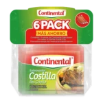 Sabrosador Continental Costilla 9.5 g 6 Pack