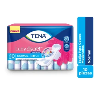 TOALLA PROTECTORA NORMAL 12 DE 10 UNID T