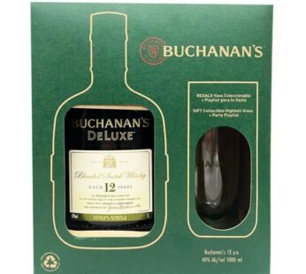 Buchannan’s Whisky 12 Años + Vaso 1 L / 33.8 oz