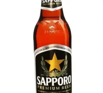 Cerveza Sapporo Vidrio 355 ml