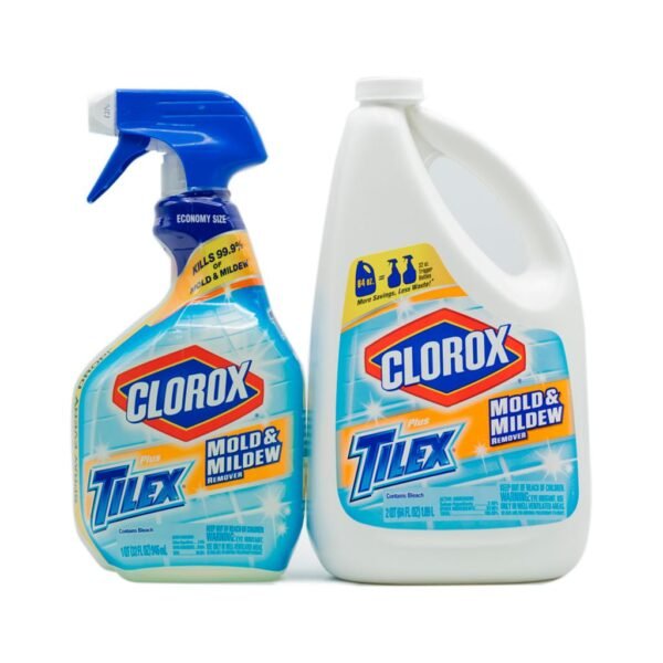 Clorox Tilex Spray Desinfectante Removedor de Hongos y Moho 1.89 L + 946 mL / 64 oz + 32 oz