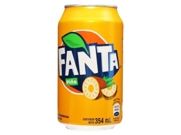 Gaseosa Fanta Piña En Lata - 354 ml