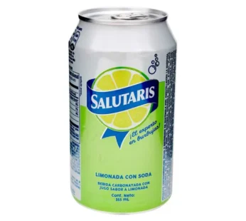 Gaseosa Salutaris, Limón Soda Lata -355 ml