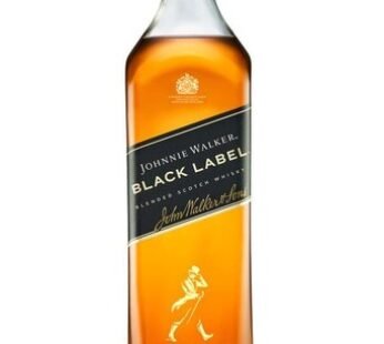 Johnnie Walker Etiqueta Negra 12 Años Botella de Whisky Escocés 1 L