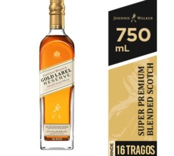 Johnnie Walker Whisky Etiqueta Dorada Reserva 750 mL