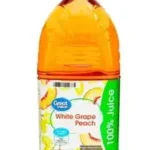 Jugo Great Value de Melocotón y Uva - 1.89 L