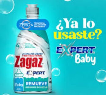 Lavaplato Liquido Zagaz Xpert Bebe 400 ml