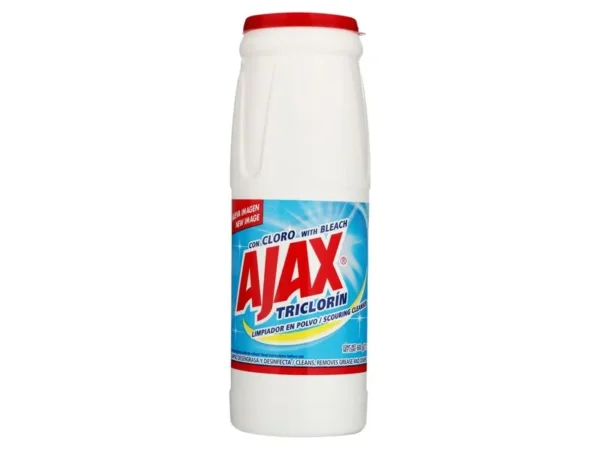 Limpiador Multiusos Ajax Triclorín Con Cloro En Polvo - 600 g