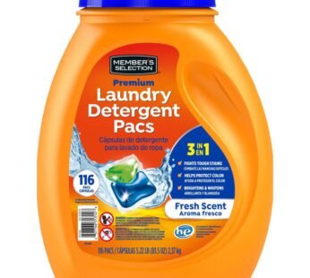Member’s Selection Detergente para la Ropa 2.46 L / 83.5 oz /