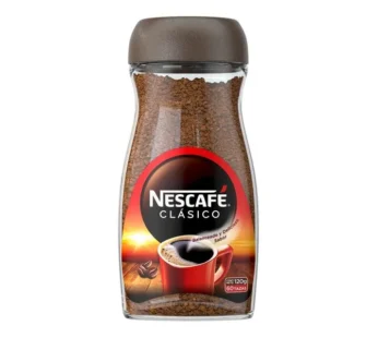 Nescafé® Clásico Café Instantáneo Frasco 120 g