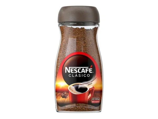 Nescafé® Clásico Café Instantáneo Frasco 120 g