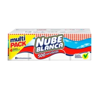 Servilleta Nube Color Blanca – 500 unidades