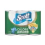 Toalla de Papel Desechable Scott Calorie Absorb 60 Hojas - 8 Rollos