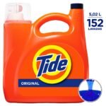 Tide Detergente Líquido Ultra Concentrado para Ropa con 10X Poder de Limpieza 5.02 L - 170 oz