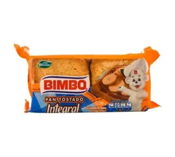 Pan Bimbo Tostado Integral – 250 g