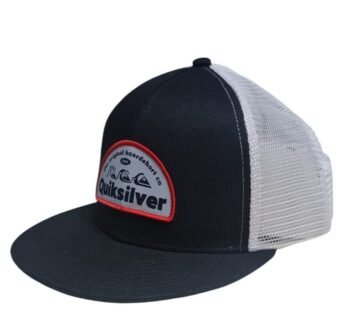 Quiksilver Gorra Blanco-Negro-R