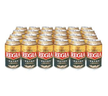 Cerveza Regia 355 mL lata 24 Pack